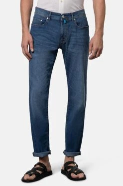 Pierre Cardin Jeans Lyon Clima Control Blauw -Kleding Kortingswinkel 72347 8