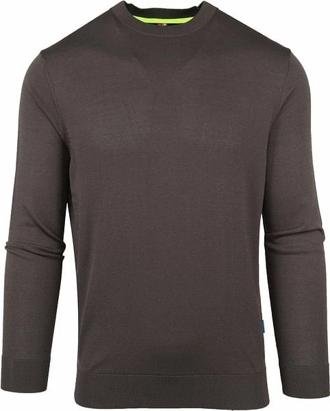 Suitable Pipa Tech Trui Donkergroen O-Hals 6 Suitable Pipa Tech Trui Donkergroen O-Hals - Afbeelding 4