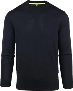Suitable Pipa Tech Trui Donkerblauw O-Hals -Kleding Kortingswinkel 72455 1 1