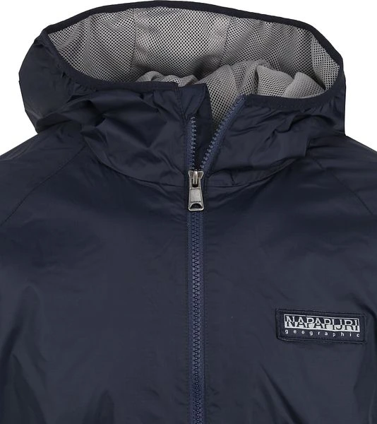 Napapijri Jas A-Morgex Donkerblauw 6 Napapijri Jas A-Morgex Donkerblauw - Afbeelding 4