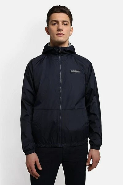 Napapijri Jas A-Morgex Donkerblauw 4 Napapijri Jas A-Morgex Donkerblauw - Afbeelding 2