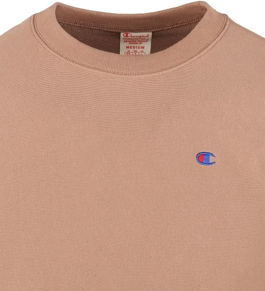Champion Crewneck Sweater Bruin 6 Champion Crewneck Sweater Bruin - Afbeelding 4