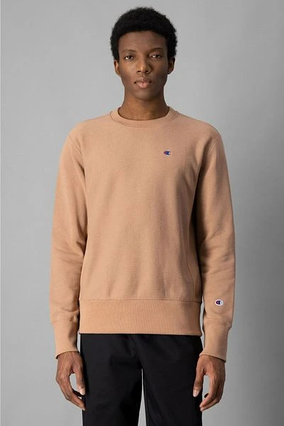 Champion Crewneck Sweater Bruin 4 Champion Crewneck Sweater Bruin - Afbeelding 2