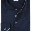 R2 Overhemd Melange Donkerblauw XLS 2 R2 Overhemd Melange Donkerblauw XLS -Kleding Kortingswinkel 72485 1