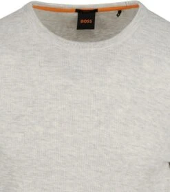 Hugo Boss Trui Tempest Lichtgrijs -Kleding Kortingswinkel 72553 2 1