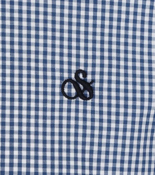 Scotch And Soda Overhemd Geruit Blauw 7 Scotch And Soda Overhemd Geruit Blauw - Afbeelding 5