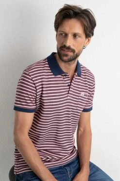 Petrol Polo Rood -Kleding Kortingswinkel 72605 5