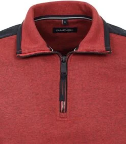 Casa Moda Sweatvest Rood 9 Casa Moda Sweatvest Rood -Kleding Kortingswinkel 72666 6