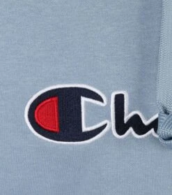 Champion Hoodie Logo Blauw 12 Champion Hoodie Logo Blauw -Kleding Kortingswinkel 72689 3