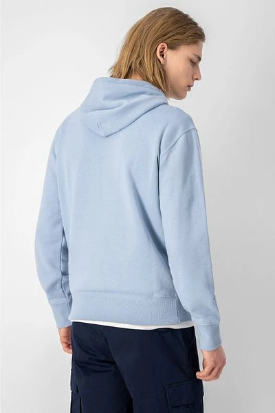 Champion Hoodie Logo Blauw 5 Champion Hoodie Logo Blauw - Afbeelding 3
