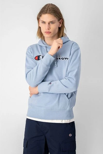 Champion Hoodie Logo Blauw 4 Champion Hoodie Logo Blauw - Afbeelding 2