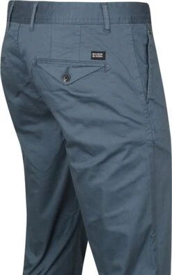 Scotch And Soda Mott Chino Blauw -Kleding Kortingswinkel 72765 3