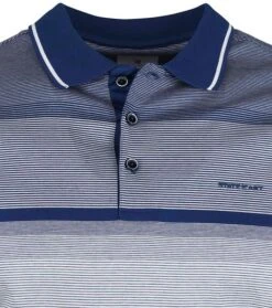 State Of Art Blauwe Polo Gestreept -Kleding Kortingswinkel 72805 2