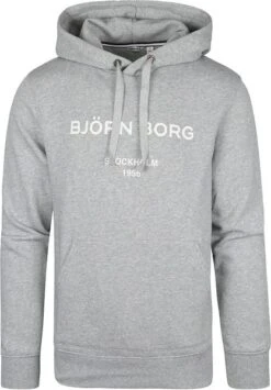 Bjorn Borg Hoodie Grijs Logo