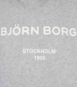 Bjorn Borg Hoodie Grijs Logo 12 Bjorn Borg Hoodie Grijs Logo -Kleding Kortingswinkel 72840 3