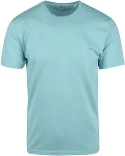 Colorful Standard Organisch T-shirt Blauw -Kleding Kortingswinkel 72891 1 1