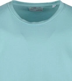 Colorful Standard Organisch T-shirt Blauw -Kleding Kortingswinkel 72891 2 1