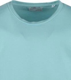 Colorful Standard Organisch T-shirt Blauw -Kleding Kortingswinkel 72891 2