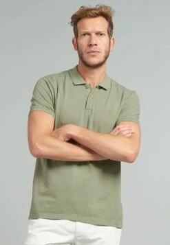 Dstrezzed Pique Polo Bowie Lichtgroen -Kleding Kortingswinkel 72989 5