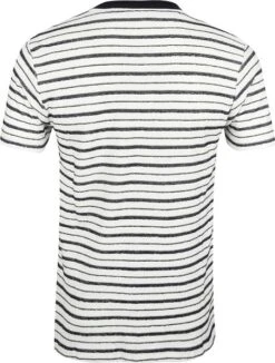 Dstrezzed T-shirt Reversed Strepen Wit 11 Dstrezzed T-shirt Reversed Strepen Wit -Kleding Kortingswinkel 72995 4