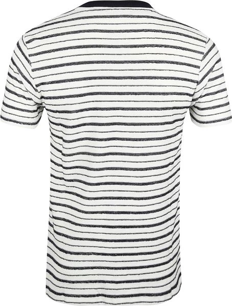 Dstrezzed T-shirt Reversed Strepen Wit 6 Dstrezzed T-shirt Reversed Strepen Wit - Afbeelding 4