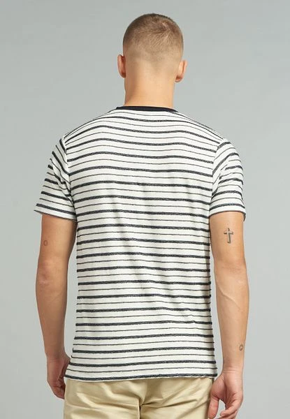 Dstrezzed T-shirt Reversed Strepen Wit 8 Dstrezzed T-shirt Reversed Strepen Wit - Afbeelding 6