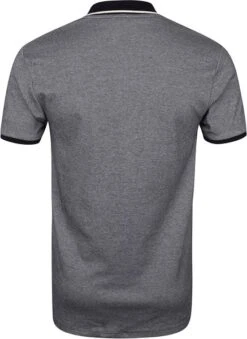 Dstrezzed Polo Gaze Melange Donkerblauw -Kleding Kortingswinkel 72998 4