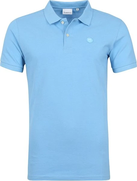 KnowledgeCotton Apparel Polo Rowan Blauw 3 KnowledgeCotton Apparel Polo Rowan Blauw