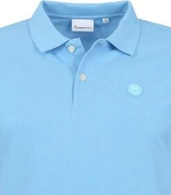 KnowledgeCotton Apparel Polo Rowan Blauw 11 KnowledgeCotton Apparel Polo Rowan Blauw -Kleding Kortingswinkel 73036 2