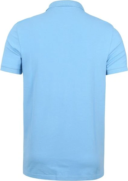 KnowledgeCotton Apparel Polo Rowan Blauw 8 KnowledgeCotton Apparel Polo Rowan Blauw - Afbeelding 6