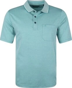 Casa Moda Polo Stretch Melange Turquoise