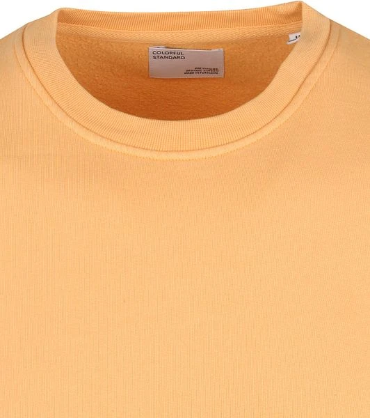 Colorful Standard Sweater Organic Licht Oranje 4 Colorful Standard Sweater Organic Licht Oranje - Afbeelding 2