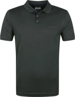 State Of Art Mercerized Pique Polo Donkergroen -Kleding Kortingswinkel 73202 1 1
