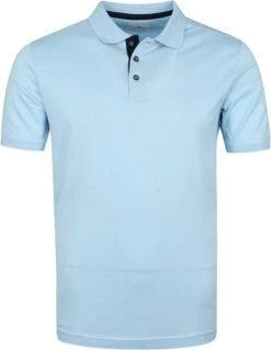 State Of Art Mercerized Pique Polo Blauw 12 State Of Art Mercerized Pique Polo Blauw -Kleding Kortingswinkel 73204 1 1