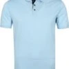 State Of Art Mercerized Pique Polo Blauw -Kleding Kortingswinkel 73204 1