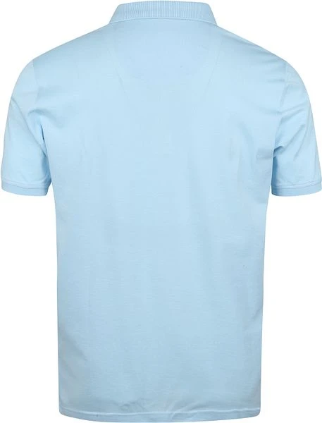 State Of Art Mercerized Pique Polo Blauw 6 State Of Art Mercerized Pique Polo Blauw - Afbeelding 4