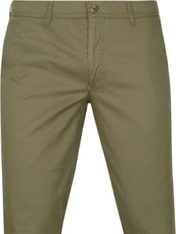 Suitable Plato Chino Olijfgroen -Kleding Kortingswinkel 73248 2