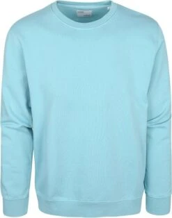 Colorful Standard Sweater Organic Mid Blauw -Kleding Kortingswinkel 73273 1 1