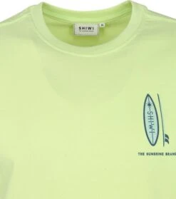 Shiwi T-Shirt Print Fel Groen 11 Shiwi T-Shirt Print Fel Groen -Kleding Kortingswinkel 73283 2