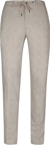 Suitable Pantalon Jersey Zandkleur Ruit 7 Suitable Pantalon Jersey Zandkleur Ruit - Afbeelding 5