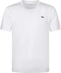 Lacoste T-Shirt Wit 12 Lacoste T-Shirt Wit -Kleding Kortingswinkel 73369 1 1