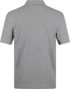 Napapijri Elbas Polo Grijs -Kleding Kortingswinkel 73407 4