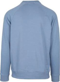Scotch And Soda Sweater Logo Blauw -Kleding Kortingswinkel 73446 4