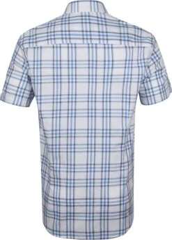 State Of Art Shortsleeve Overhemd Blauw Geruit 12 State Of Art Shortsleeve Overhemd Blauw Geruit -Kleding Kortingswinkel 73476 4