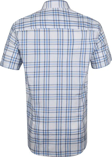 State Of Art Shortsleeve Overhemd Blauw Geruit 7 State Of Art Shortsleeve Overhemd Blauw Geruit - Afbeelding 5