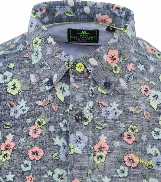 NZA Overhemd Innes Binnenstebuiten Blauw 4 NZA Overhemd Innes Binnenstebuiten Blauw - Afbeelding 2