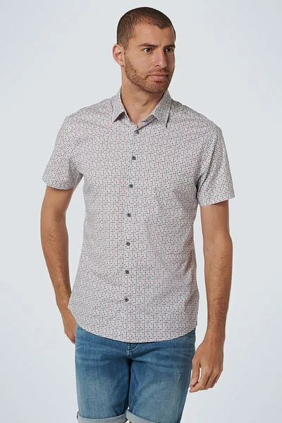 No-Excess No Excess KM Overhemd Print Roze 4 No-Excess No Excess KM Overhemd Print Roze - Afbeelding 2