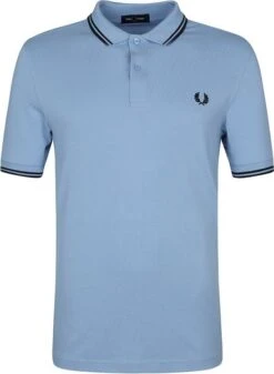 Fred Perry Polo Blauw M3600 -Kleding Kortingswinkel 73694 1 1