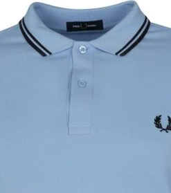Fred Perry Polo Blauw M3600 -Kleding Kortingswinkel 73694 2 1