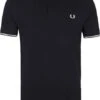 Fred Perry Polo Navy Donkerblauw M3600 2 Fred Perry Polo Navy Donkerblauw M3600 -Kleding Kortingswinkel 73698 1